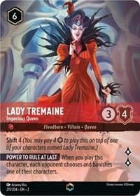 Rise of the Floodborn Lady Tremaine - Imperious Queen (Enchanted) #211/204