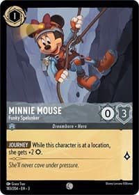 Into the Inklands Minnie Mouse - Funky Spelunker #183/204