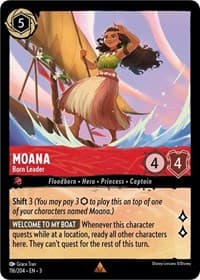 Into the Inklands Moana - Born Leader #116/204