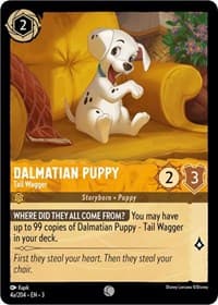 Into the Inklands Dalmatian Puppy - Tail Wagger (4a/204) #4a/204