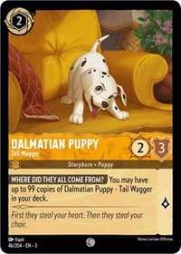 Into the Inklands Dalmatian Puppy - Tail Wagger (4b/204) #4b/204