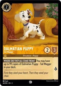 Into the Inklands Dalmatian Puppy - Tail Wagger (4d/204) #4d/204