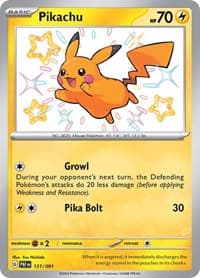 SV: Paldean Fates Pikachu - 131/091 #131/091