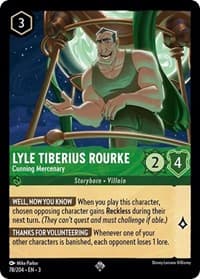 Into the Inklands Lyle Tiberius Rourke - Cunning Mercenary #78/204
