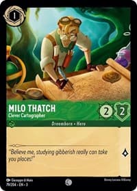 Into the Inklands Milo Thatch - Clever Cartographer #79/204