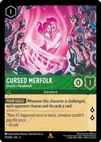 Into the Inklands Cursed Merfolk - Ursula's Handiwork #70/204