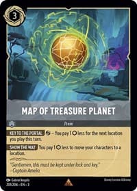 Into the Inklands Map of Treasure Planet #201/204
