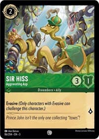 Into the Inklands Sir Hiss - Aggravating Asp #86/204