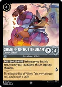 Into the Inklands Sheriff of Nottingham - Corrupt Official #191/204
