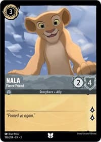 Into the Inklands Nala - Fierce Friend #186/204