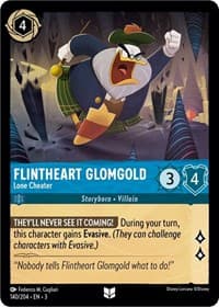 Into the Inklands Flintheart Glomgold - Lone Cheater #140/204