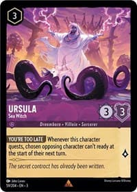 Into the Inklands Ursula - Sea Witch #59/204