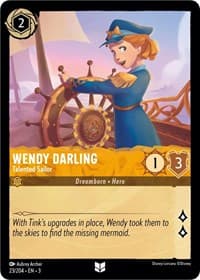 Into the Inklands Wendy Darling - Talented Sailor #23/204