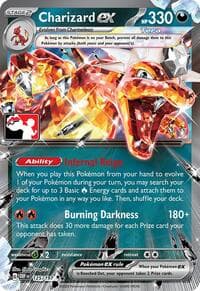 Prize Pack Series Cards Charizard ex #125/197