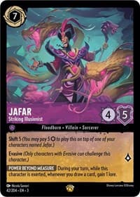 Into the Inklands Jafar - Striking Illusionist #42/204