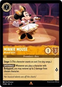 Into the Inklands Minnie Mouse - Musical Artist #9/204