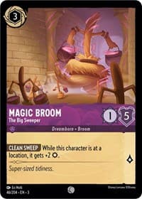 Into the Inklands Magic Broom - The Big Sweeper #46/204