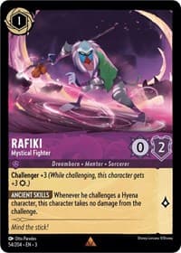 Into the Inklands Rafiki - Mystical Fighter #54/204