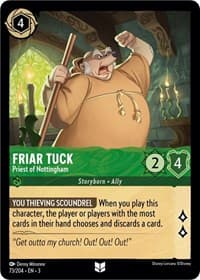 Into the Inklands Friar Tuck - Priest of Nottingham #73/204
