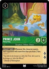 Into the Inklands Prince John - Phony King #83/204