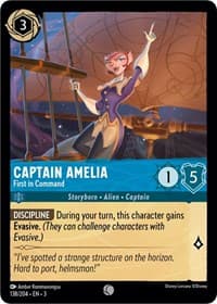 Into the Inklands Captain Amelia - First in Command #138/204