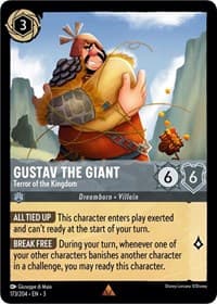 Into the Inklands Gustav the Giant - Terror of the Kingdom #173/204