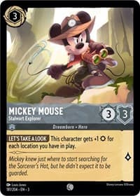 Into the Inklands Mickey Mouse - Stalwart Explorer #181/204