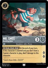 Into the Inklands Mr. Smee - Bumbling Mate #184/204