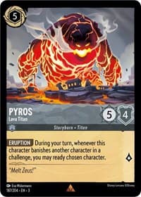 Into the Inklands Pyros - Lava Titan #187/204