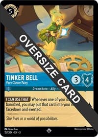 Into the Inklands Tinker Bell - Very Clever Fairy (Oversized) #157/204