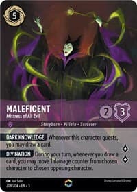 Into the Inklands Maleficent - Mistress of All Evil (Enchanted) #209/204
