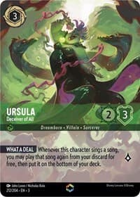 Into the Inklands Ursula - Deceiver of All (Enchanted) #212/204