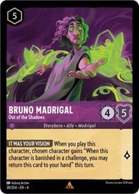 Ursula's Return Bruno Madrigal - Out of the Shadows #38/204