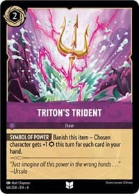 Ursula's Return Triton's Trident #66/204