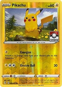 League & Championship Cards Pikachu - 049/203 (Pokemon League) #049/203