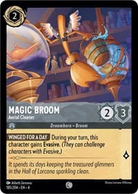 Ursula's Return Magic Broom - Aerial Cleaner #185/204