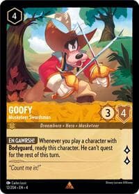 Ursula's Return Goofy - Musketeer Swordsman #12/204