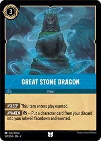 Ursula's Return Great Stone Dragon #167/204