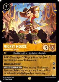 Ursula's Return Mickey Mouse - Musketeer Captain #16/204