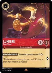 Ursula's Return Lumiere - Fiery Friend #113/204