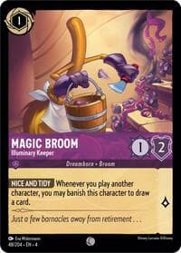 Ursula's Return Magic Broom - Illuminary Keeper #48/204