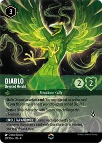 Ursula's Return Diablo - Devoted Herald (Enchanted) #211/204