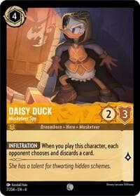 Ursula's Return Daisy Duck - Musketeer Spy #7/204