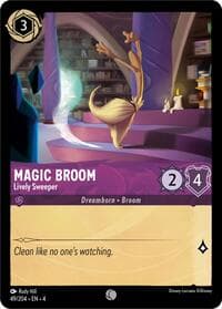 Ursula's Return Magic Broom - Lively Sweeper #49/204