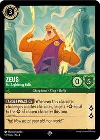 Ursula's Return Zeus - Mr. Lightning Bolts #92/204