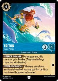 Ursula's Return Triton - Young Prince #160/204