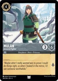 Ursula's Return Mulan - Armored Fighter #189/204
