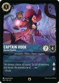Illumineer's Quest: Deep Trouble Captain Hook - Devious Duelist #3/31