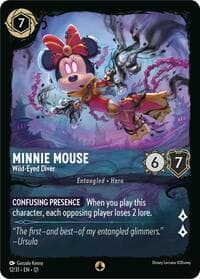 Illumineer's Quest: Deep Trouble Minnie Mouse - Wild-Eyed Diver #12/31