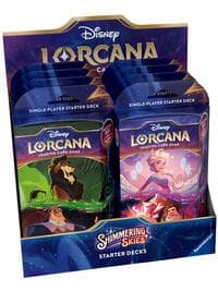 Shimmering Skies Disney Lorcana: Shimmering Skies Starter Deck Display